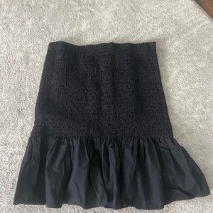 H&M Gray Bubble Mini Skirt for Work